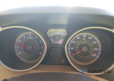 2013 Hyundai Elantra Gls из США, поврежденный, VIN KMHDH4AE7DU709322